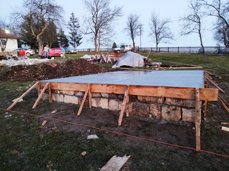 a cottage foundation