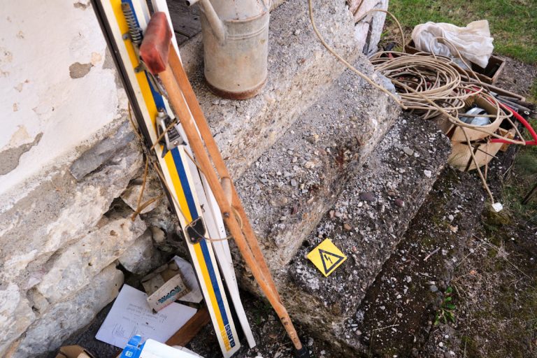 an old house cleaning