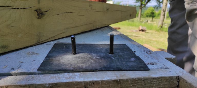 a cottage foundation piles