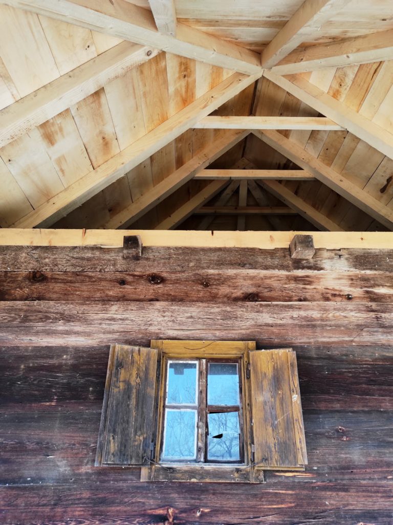 a new roof construction