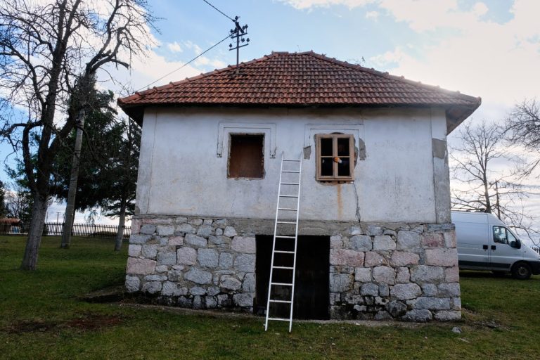 house with a new windiw installed