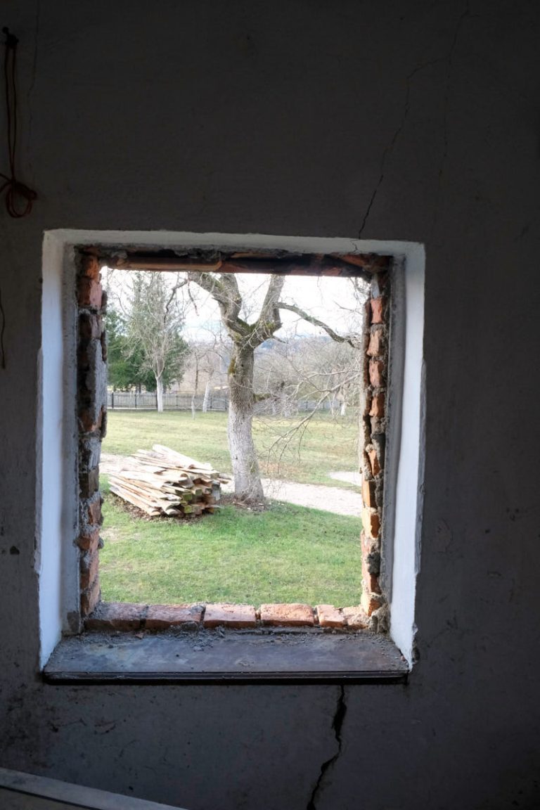 a window hole