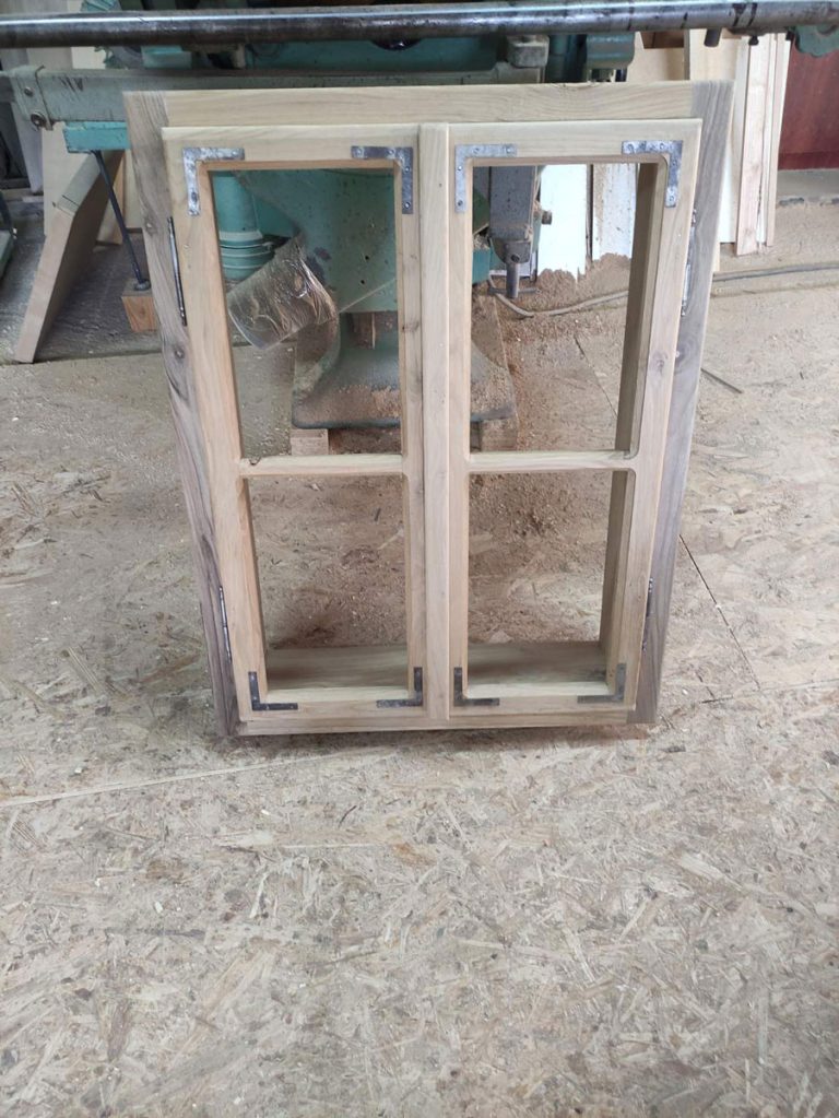 a new wooden window